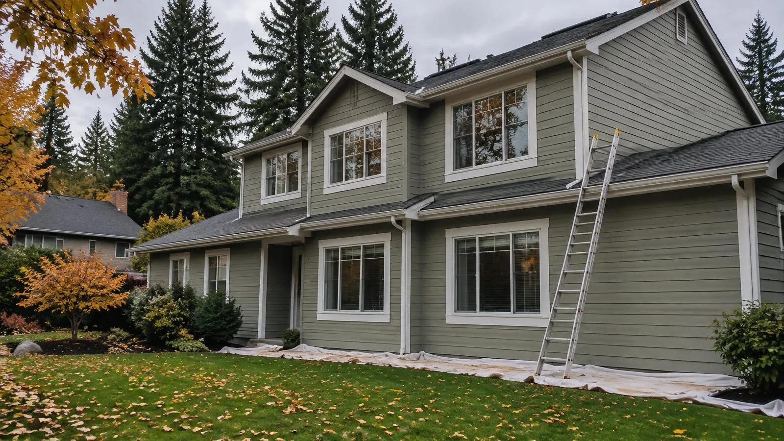 Can You Paint a House Exterior in Fall or Winter in Bothell, WA?